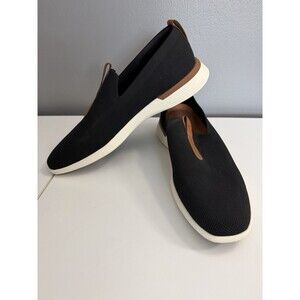 Wolf & Shepherd SwiftKnit Loafer Shoes Mens Size 15 Black Knit Slip On Casual